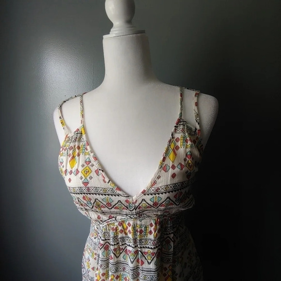 *NWT* Jessica Simpson Kisha Geo Print Dress - Picture 4 of 6